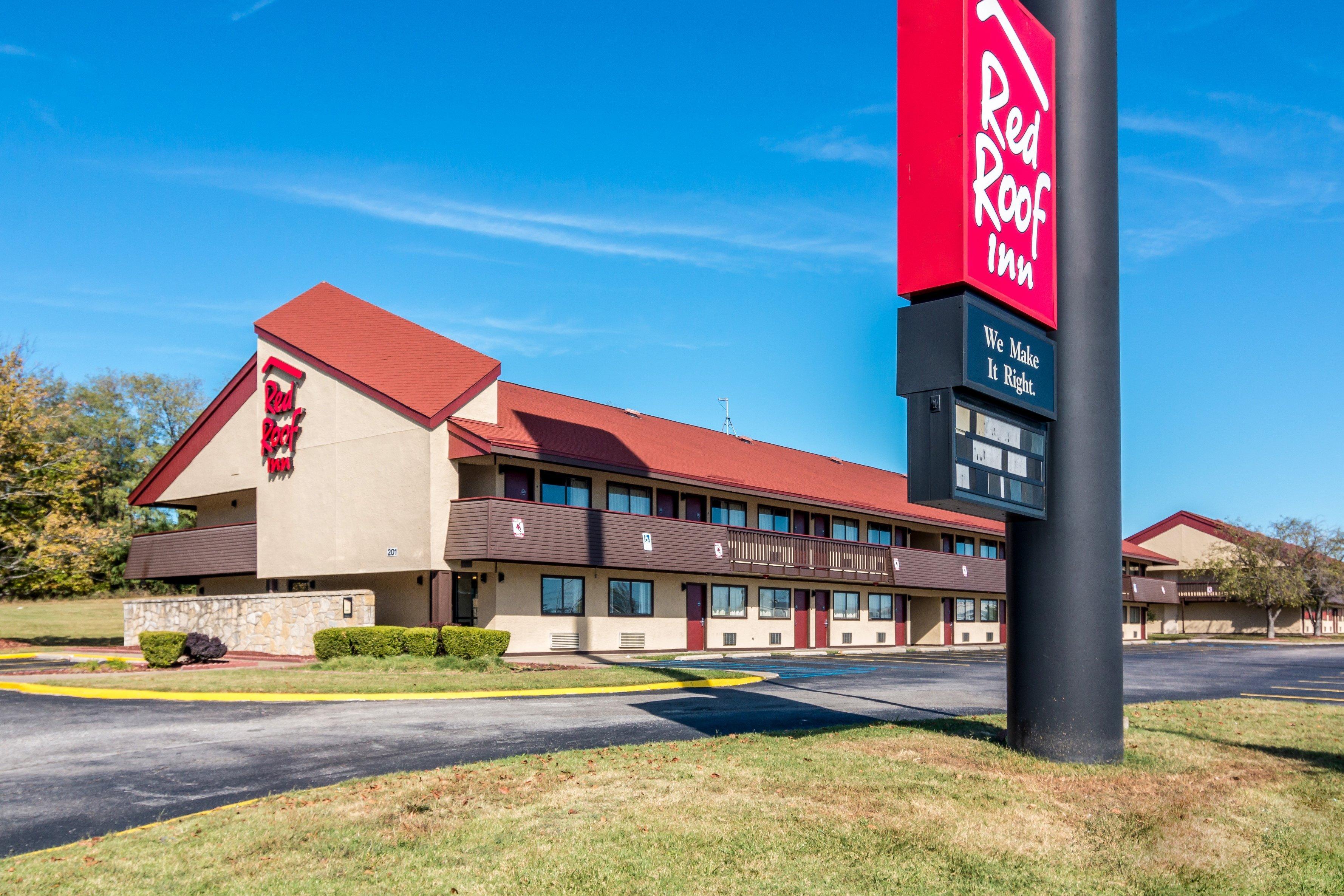Red Roof Inn Columbia, Mo Bagian luar foto