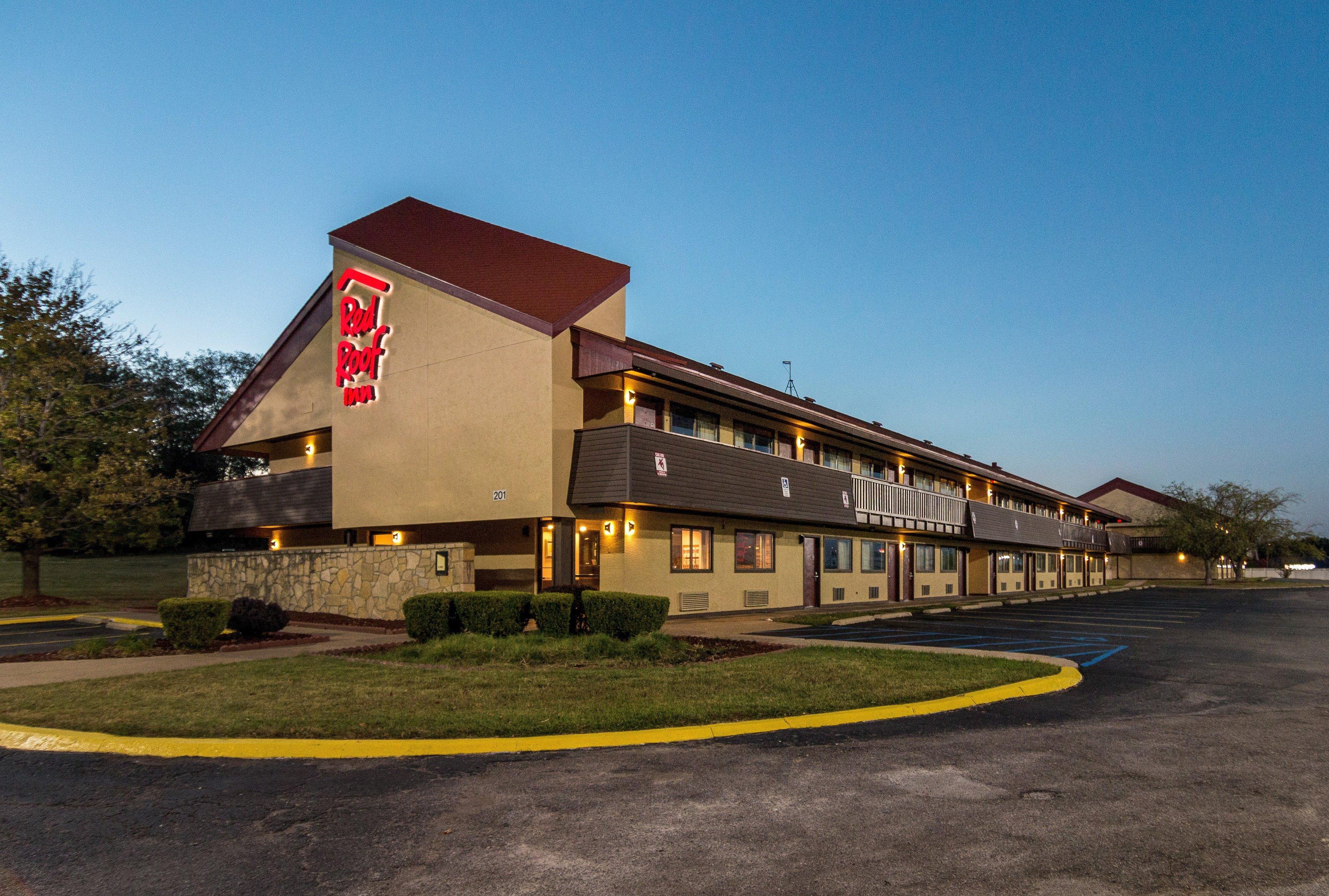 Red Roof Inn Columbia, Mo Bagian luar foto